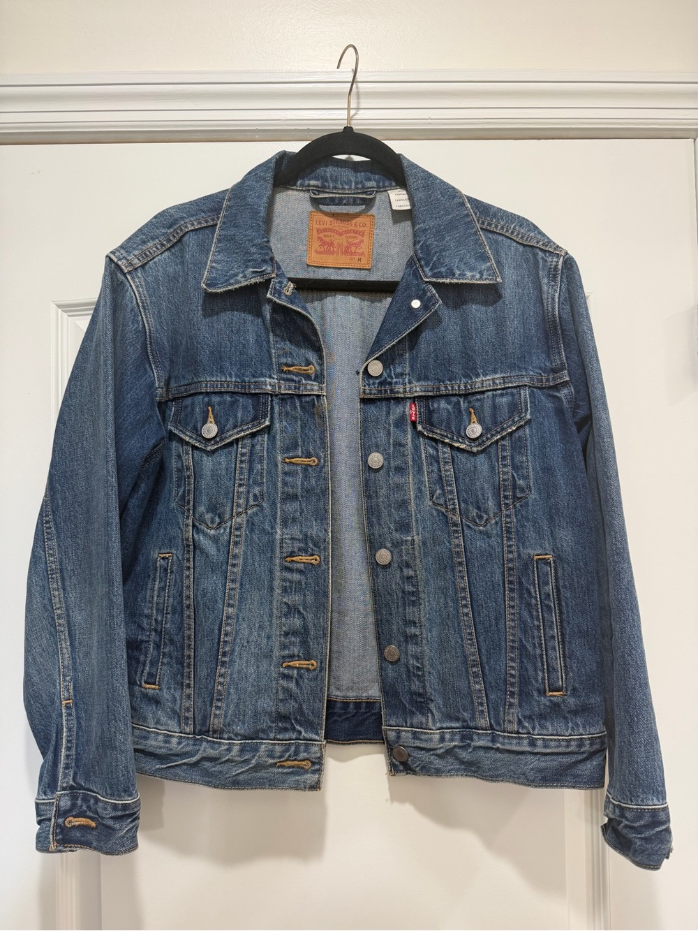Levi's Blue Washed Denim Jacket
